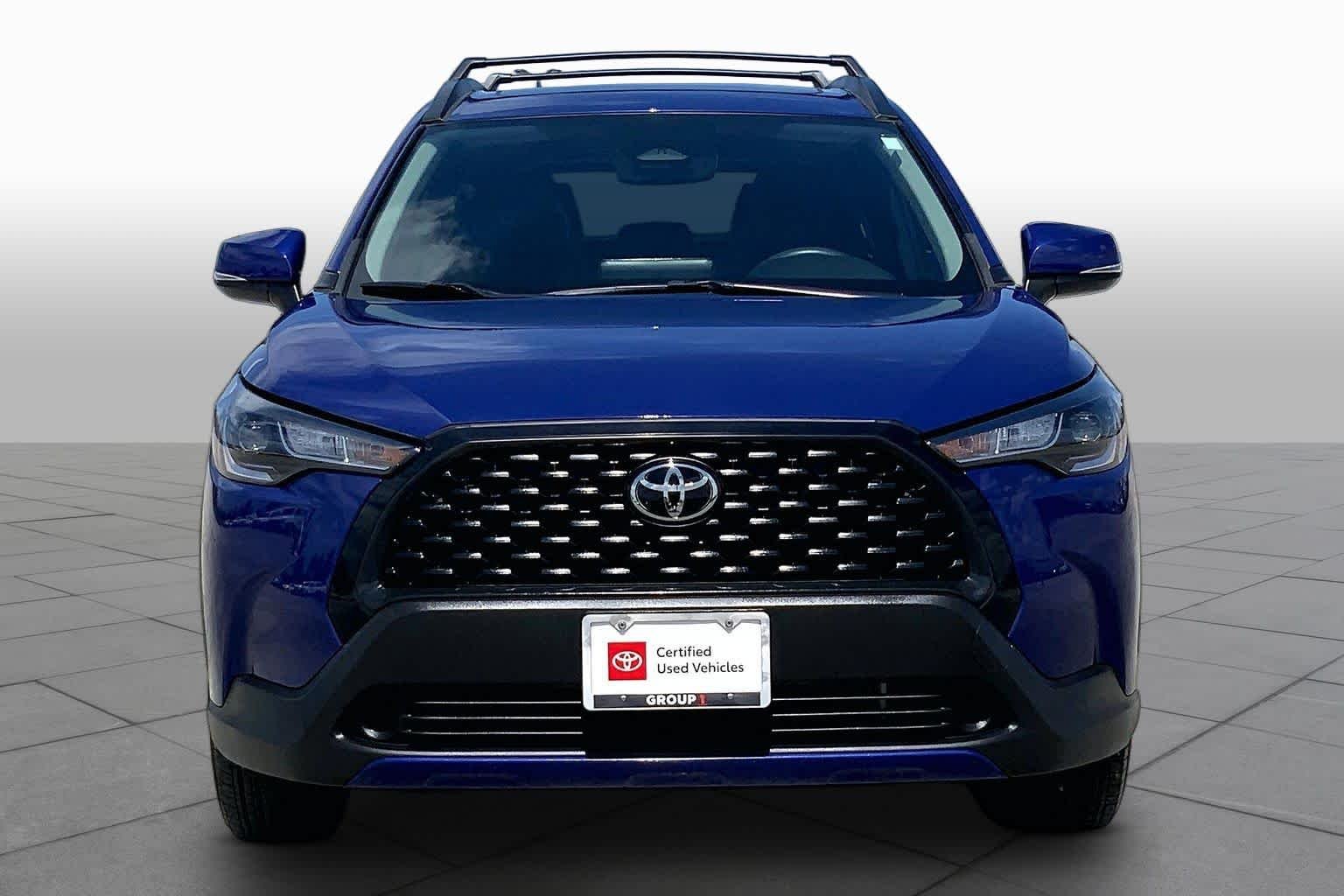 Certified Used 2024 Blue Crush Metallic Toyota LE image 4