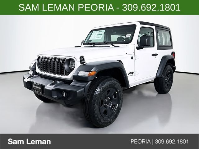 New 2026 Bright White Clear-Coat Exterior Paint Jeep Sport image 3