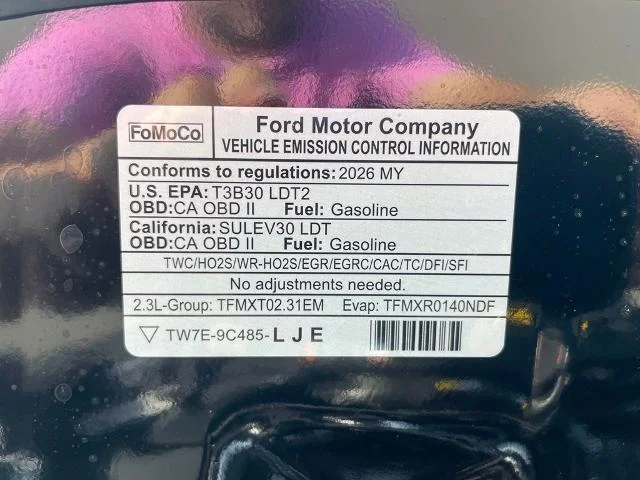 New 2026 Shadow Black Ford Base image 68