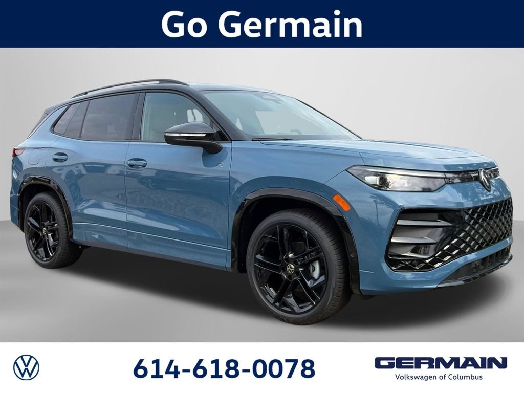 New 2026 Monterey Blue w/Deep Black Roof Volkswagen 2.0T SE R-Line Black image 3