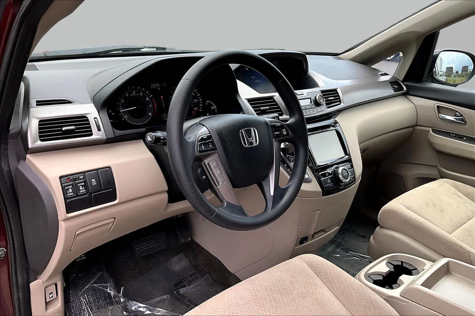 Used 2016 Deep Scarlet Pearl Honda EX image 18