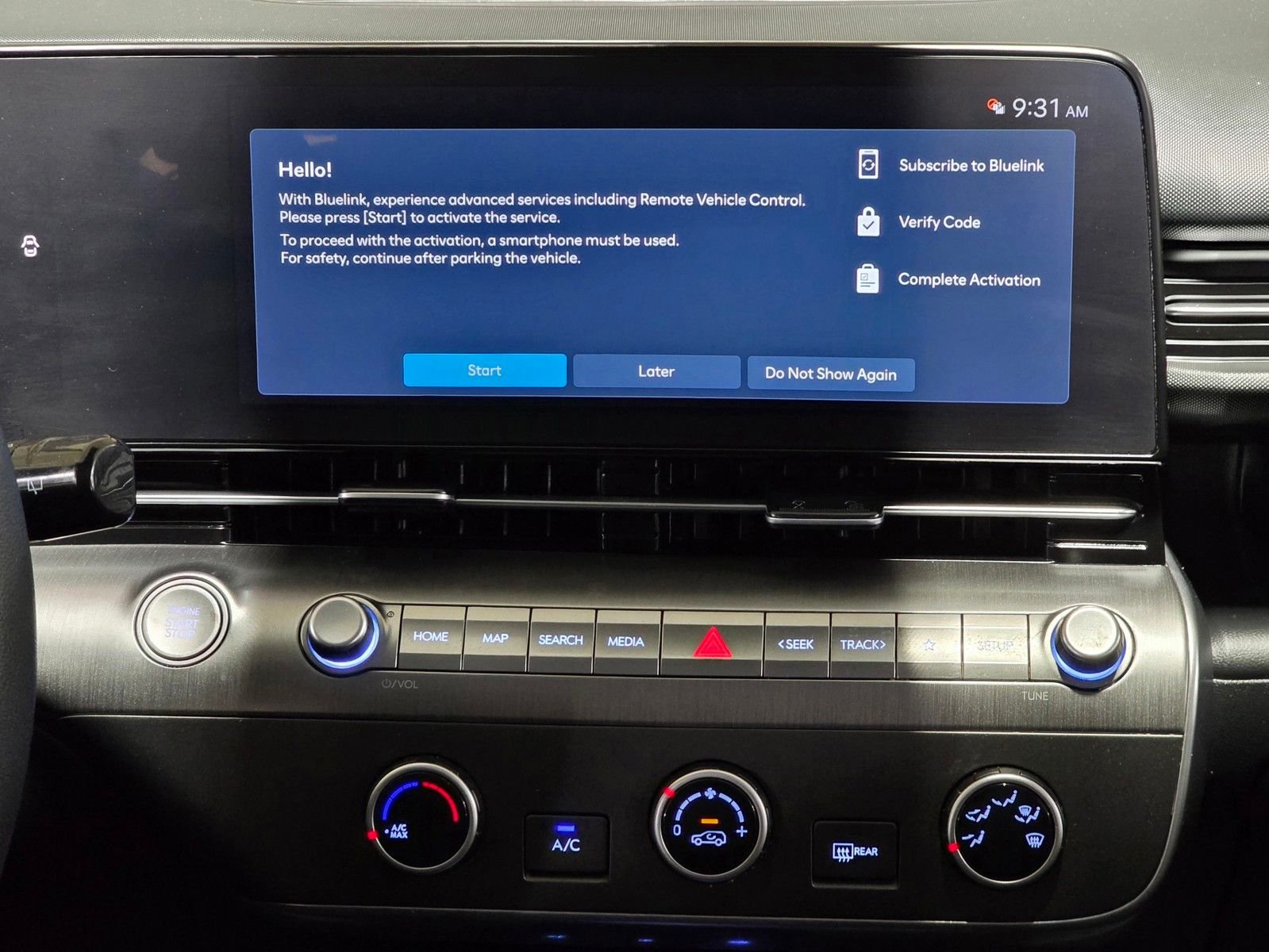 Used 2024 Denim Blue Pearl Hyundai SE image 25