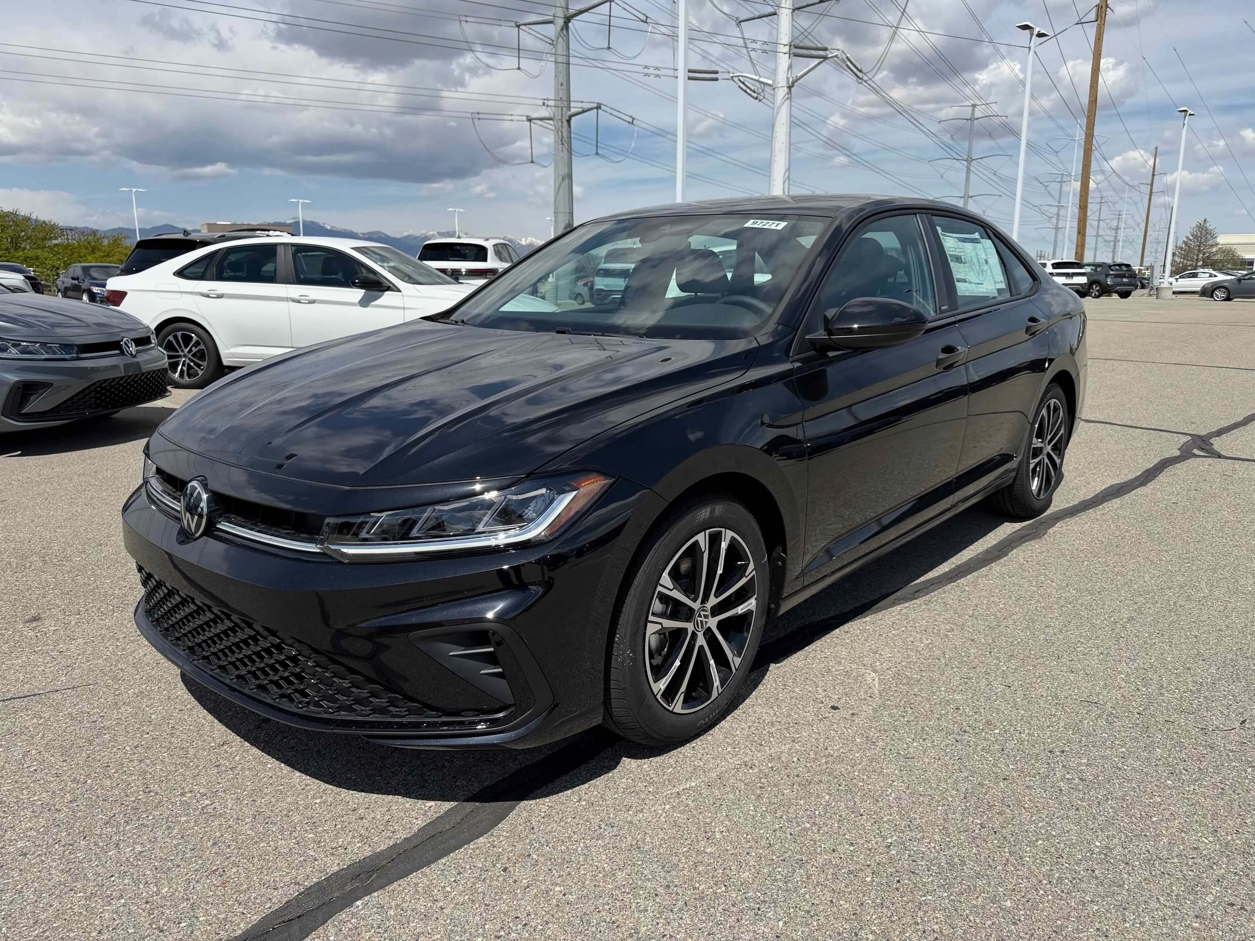 New 2026 Deep Black Volkswagen Sport image 12