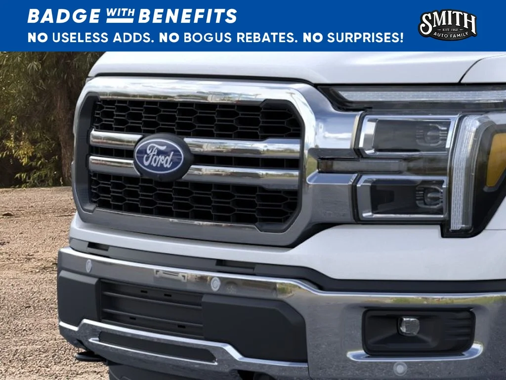 New 2026 Star White Metallic Tri-Coat Ford Lariat® image 18