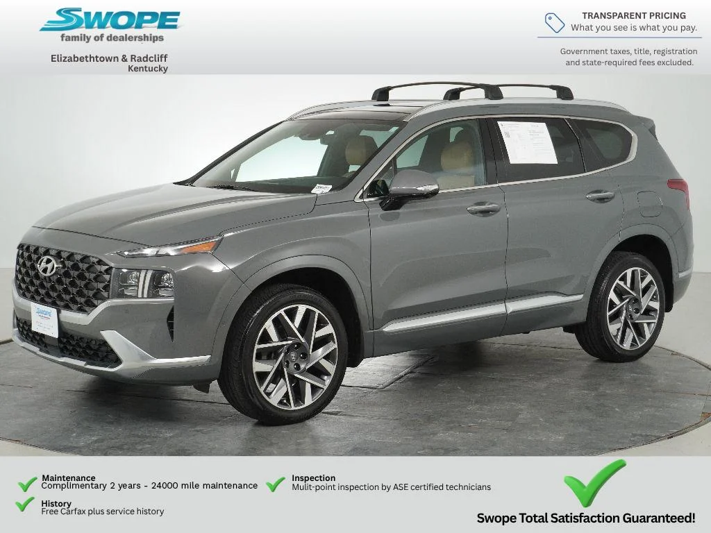 Used 2021 Hampton Gray Hyundai Calligraphy image 9
