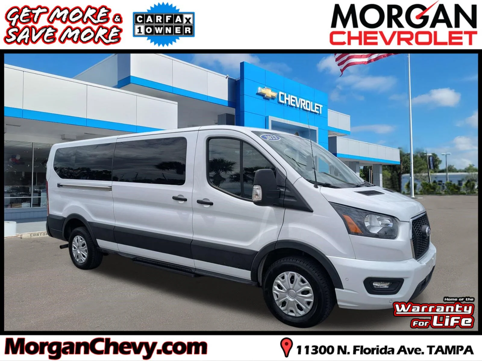 2023 Ford Transit 350 XL Low Roof Sliding Pass. 148's photo