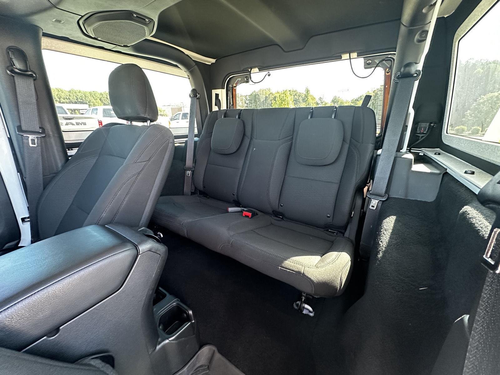 Used 2023 Bright White Clearcoat Jeep Sport S image 4