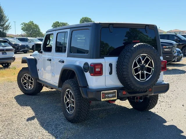 New 2026 Bright White Clear-Coat Exterior Paint Jeep Rubicon image 11