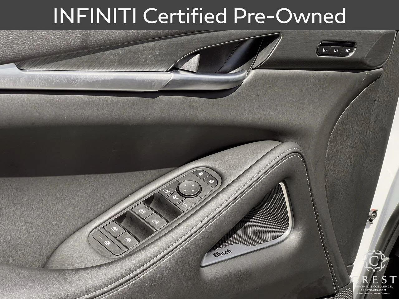 Certified Used 2027 Radiant White INFINITI LUXE image 23