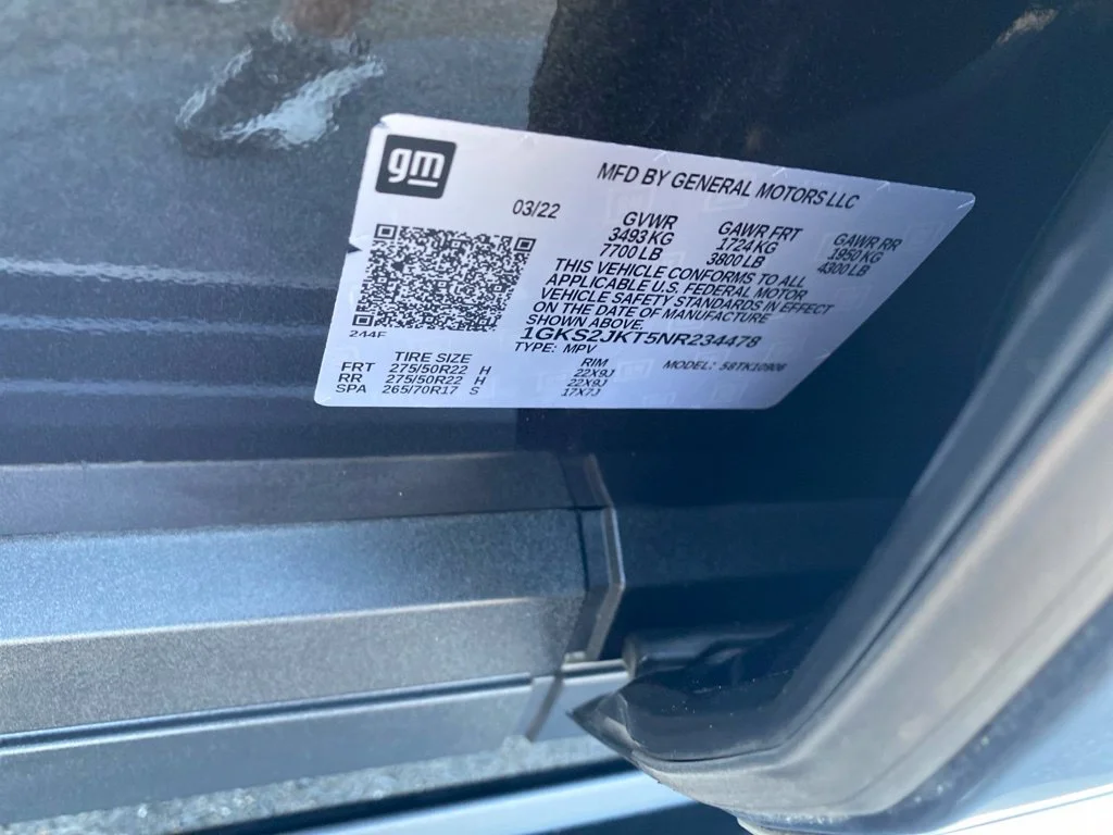 Used 2022 Hunter Metallic GMC Denali image 51