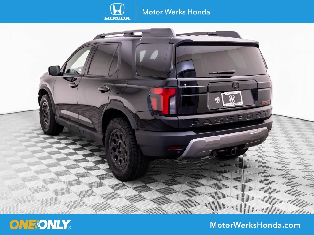 New 2026 Crystal Black Pearl Honda TrailSport Elite Blackout image 3