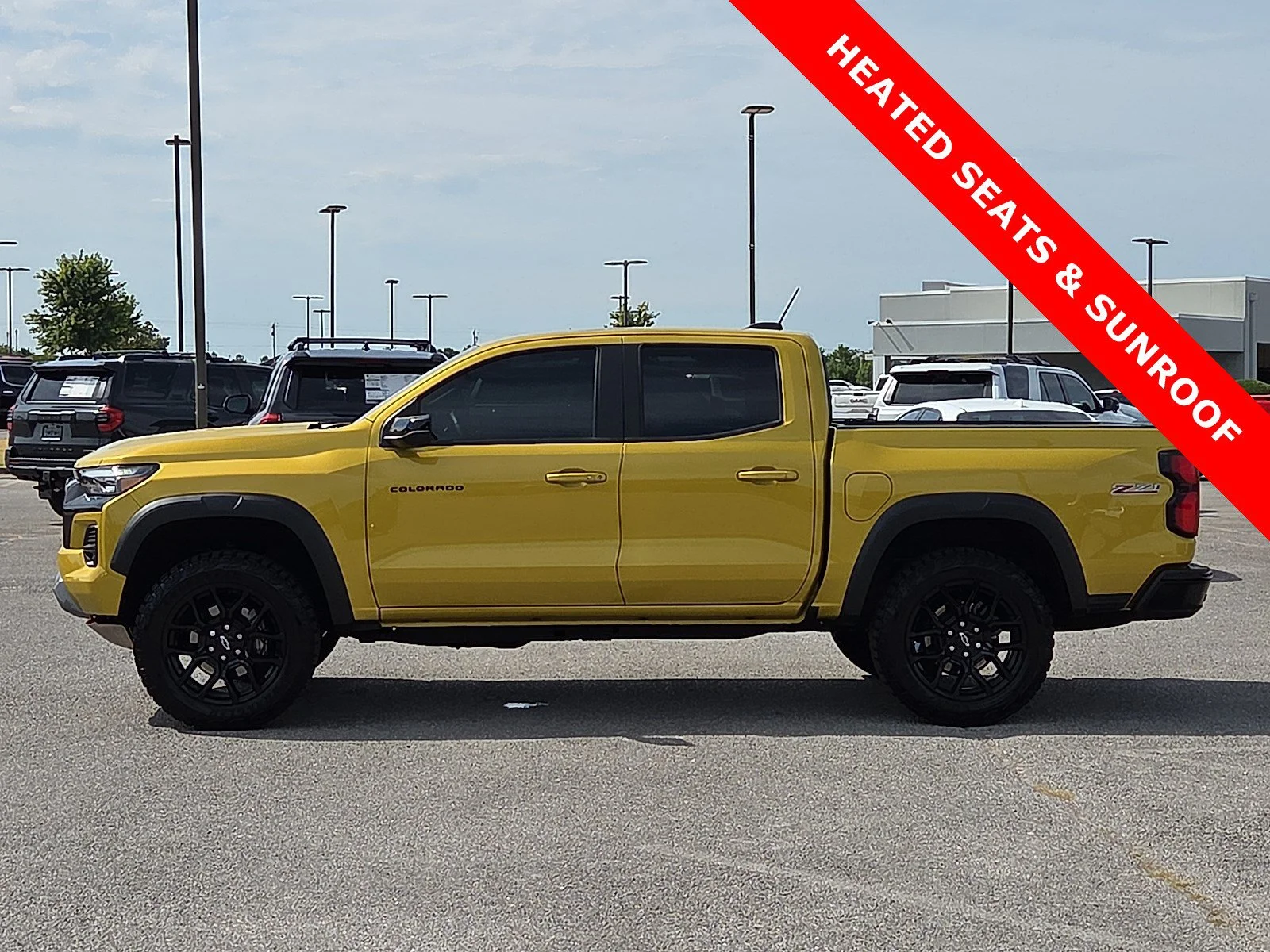 Used 2024 Nitro Yellow Metallic Chevrolet 4WD Z71 image 3