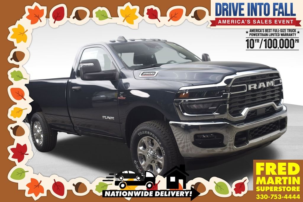 New 2026 Forged Blue Metallic Exterior Paint RAM Big Horn image 1
