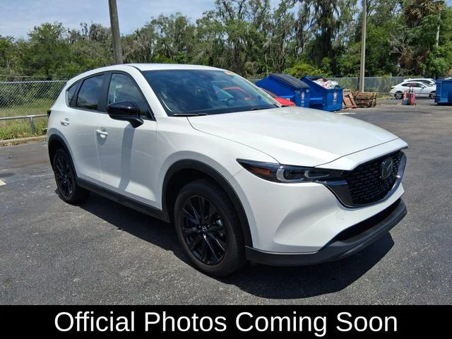 Certified Used 2025 White Mazda 2.5 S Carbon Edition image 1