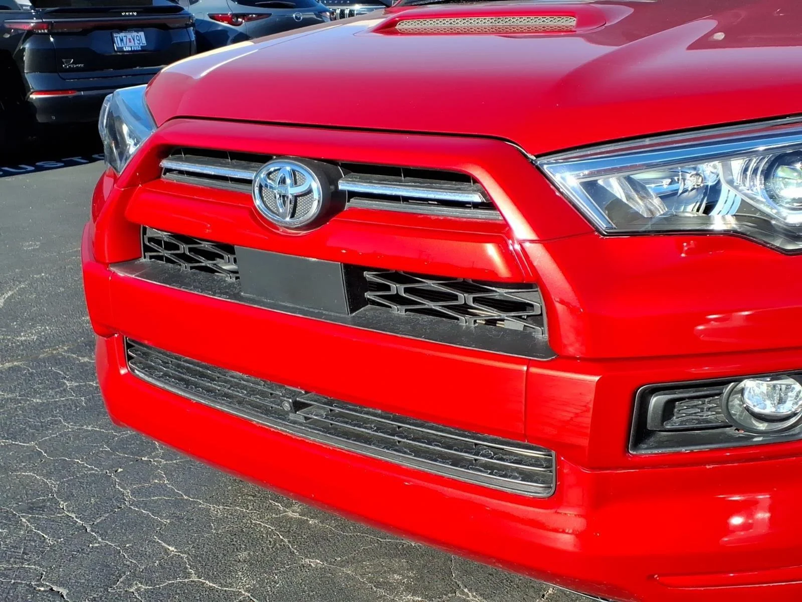 Used 2022 Barcelona Red Metallic Toyota TRD Sport image 33