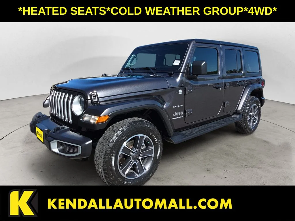 Used 2023 Gray Jeep Sahara image 1