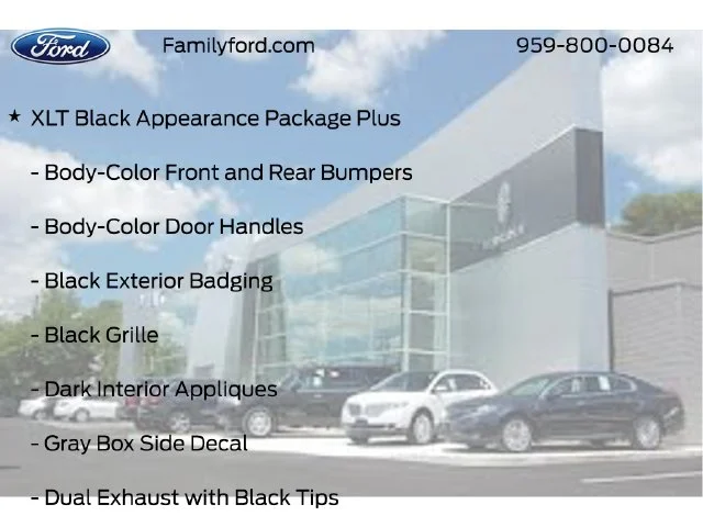 New 2026 Agate Black Metallic Ford XLT image 10