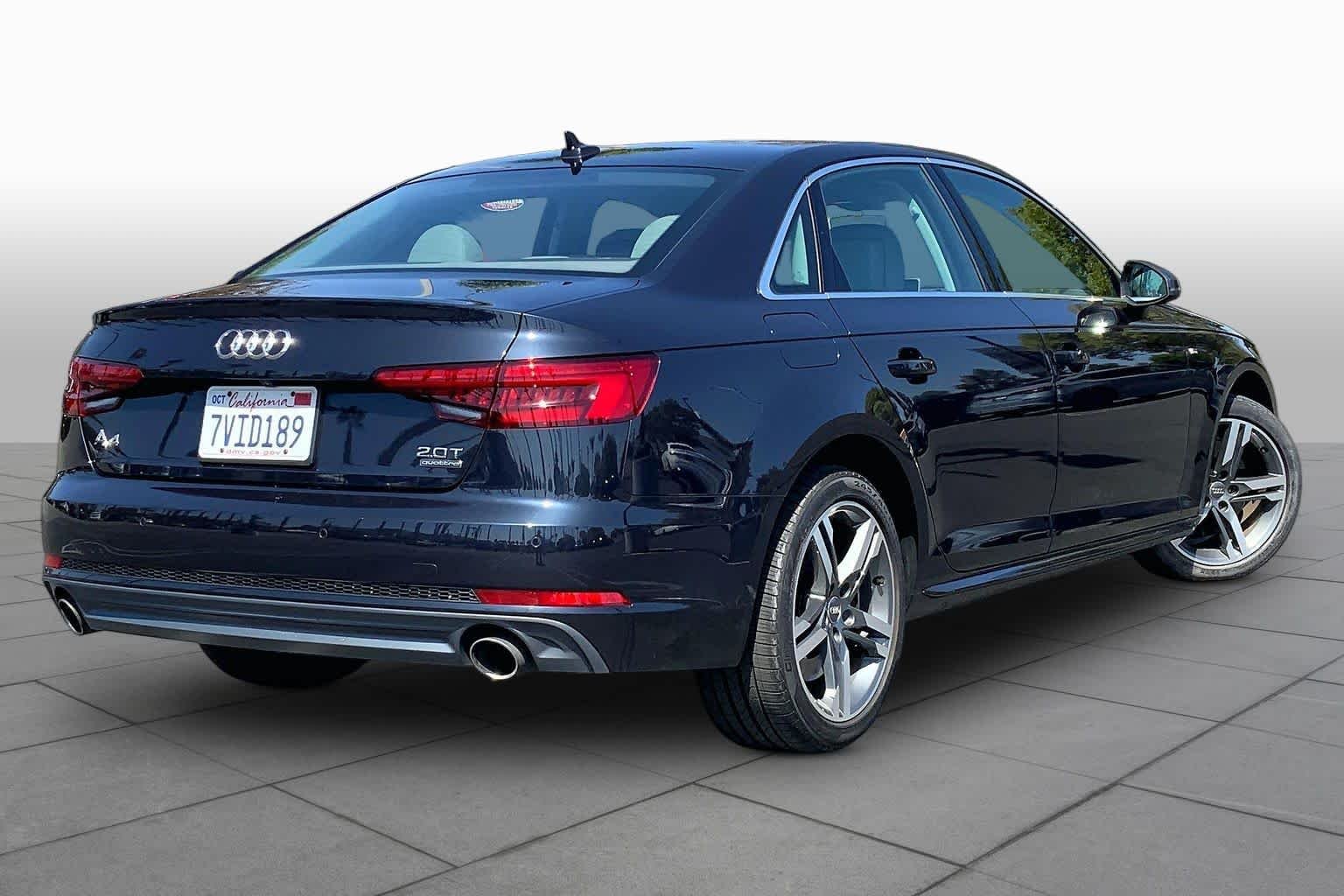 Used 2017 Moonlight Blue Metallic Audi Premium Plus image 12