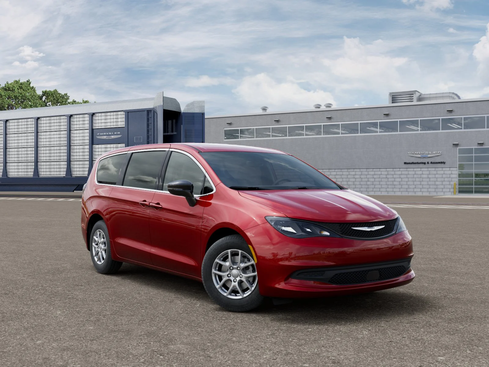 New 2027 Red Hot Pearl-Coat Exterior Paint Chrysler LX image 3