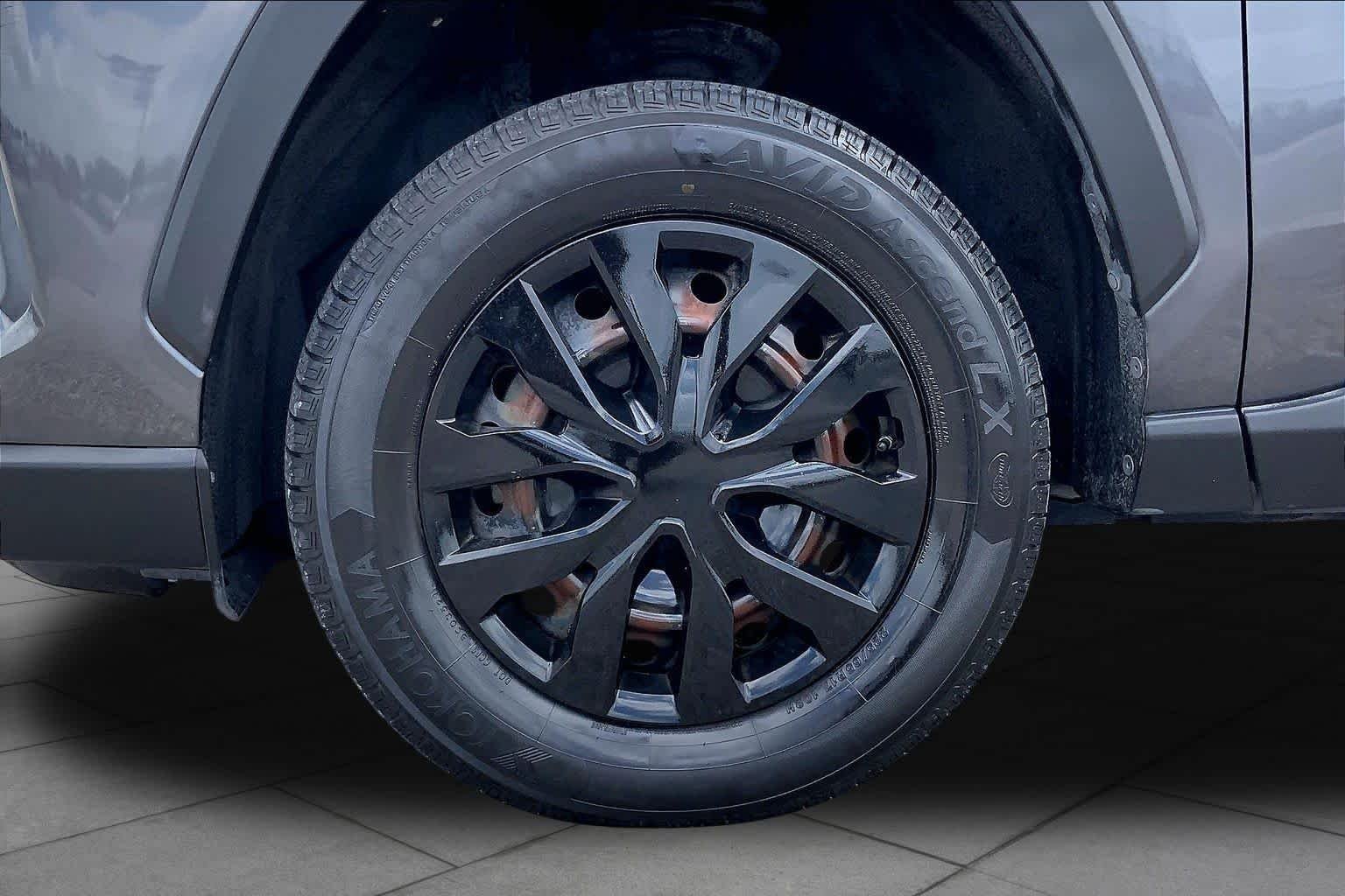 Used 2021 Magnetic Gray Metallic Toyota LE image 11
