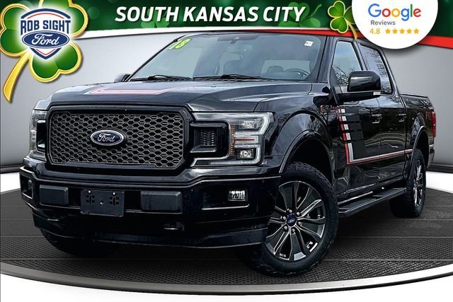 Used 2018 Ford F-150 Lariat with VIN 1FTEW1EG1JFC28913 for sale in Kansas City