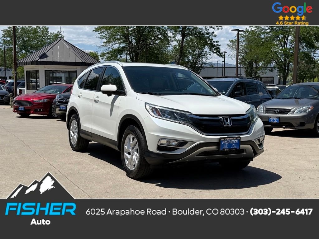 Used 2016 White Diamond Pearl Honda EX-L image 1