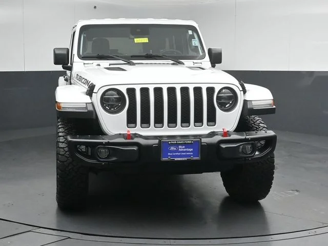 Certified Used 2019 White Jeep Unlimited Rubicon image 2