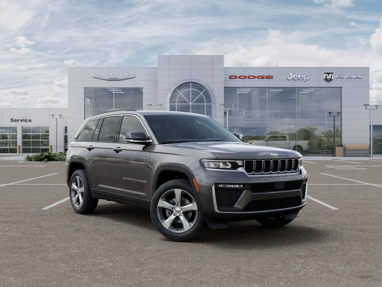 New 2026 Baltic Gray Metallic Clear-Coat Exterior Paint Jeep Limited image 33