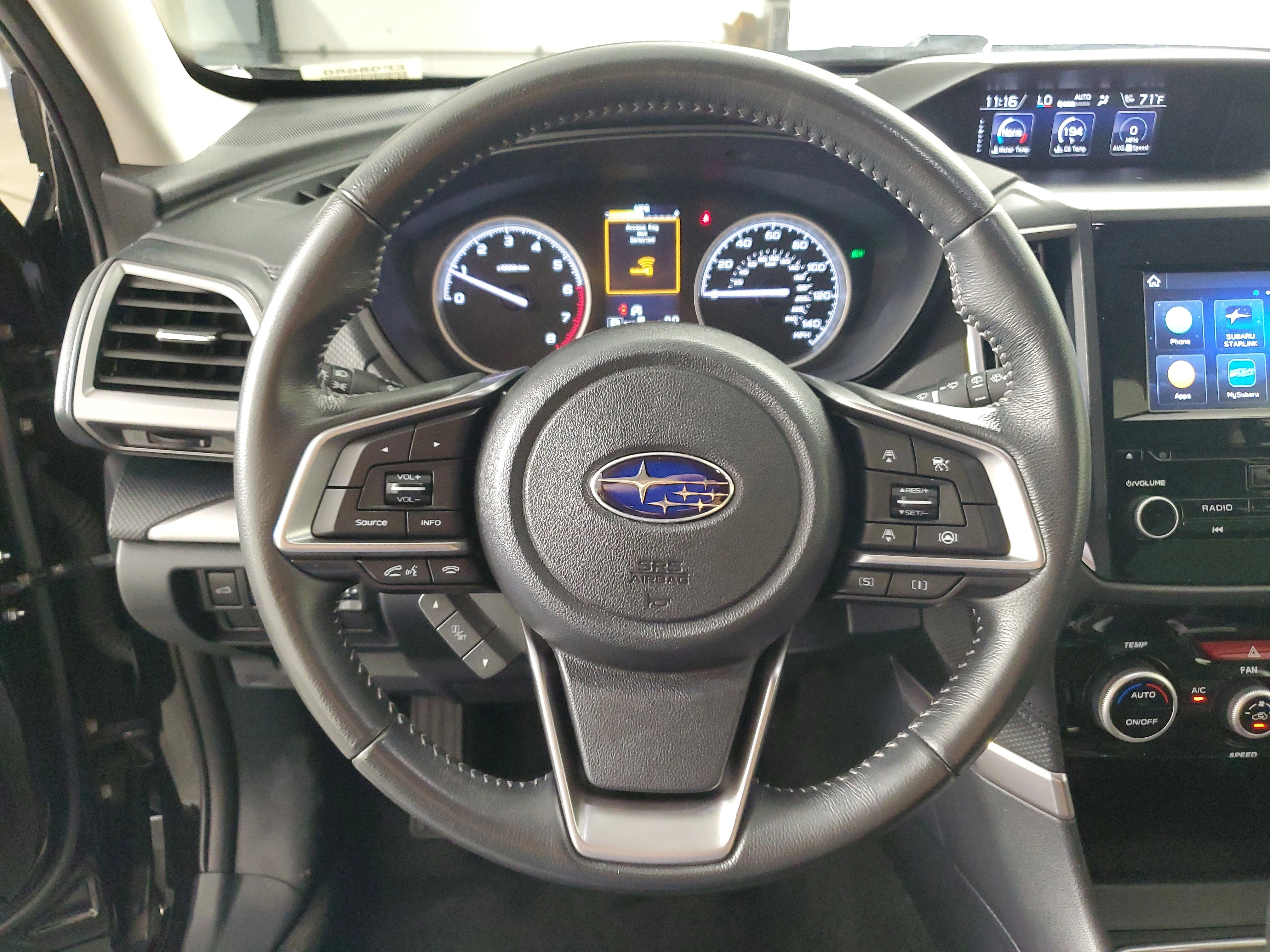 Used 2022 Crystal Black Silica Subaru Premium image 21
