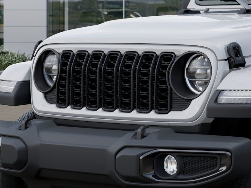 New 2026 Bright White Clear-Coat Exterior Paint Jeep Sport S image 11