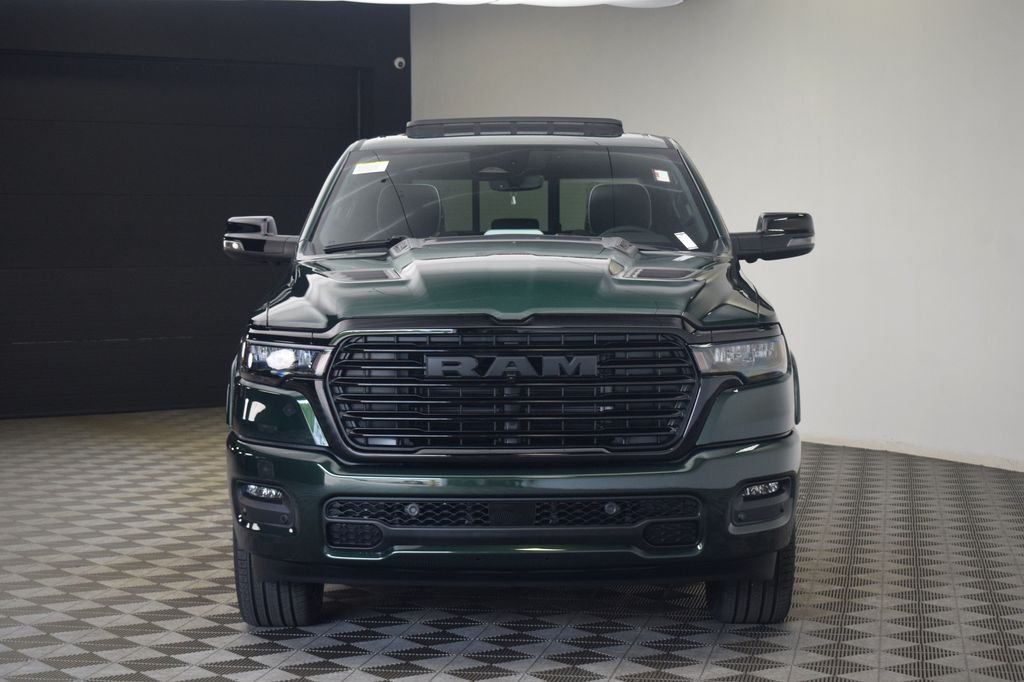 New 2026 Serrano-Green Metallic Exterior Paint RAM Laramie image 2