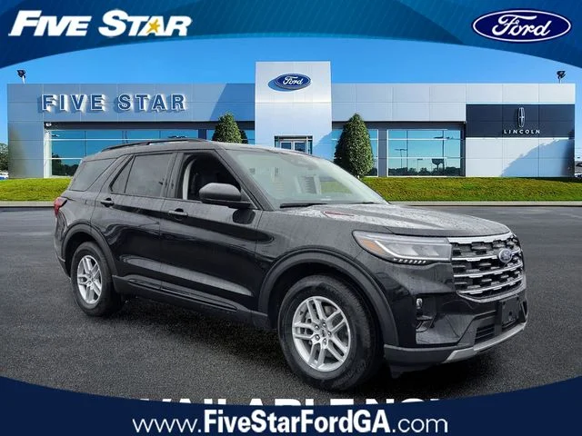 New 2026 Agate Black Metallic Ford Active image 1