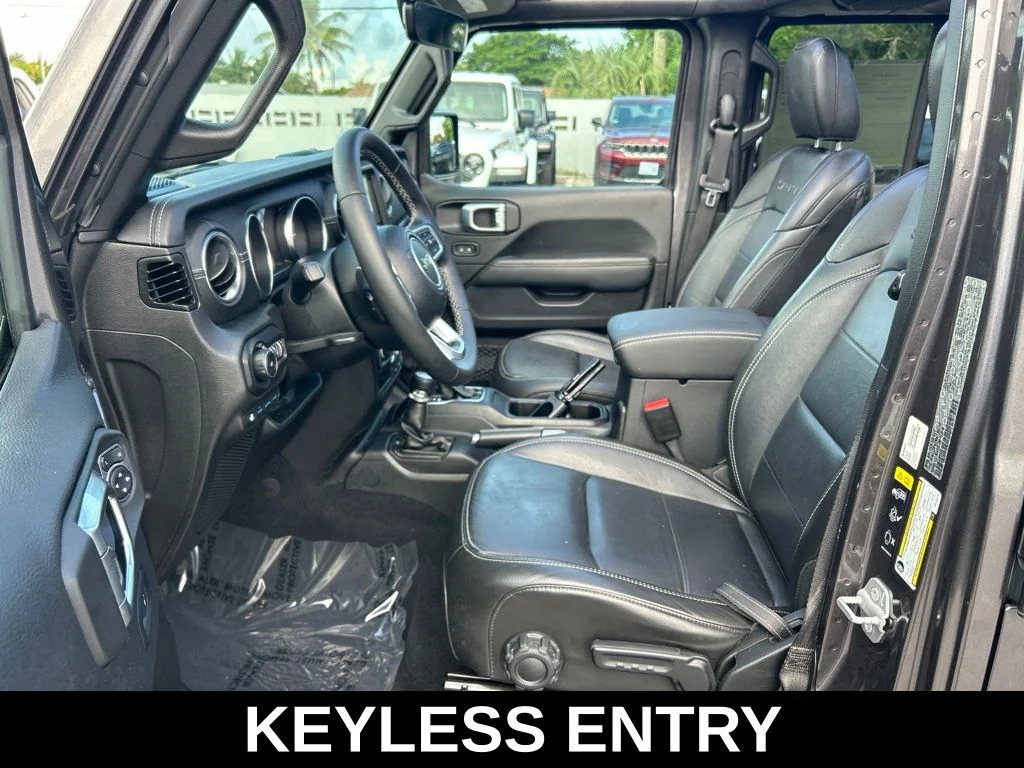 Used 2022 Gray Jeep Unlimited Sahara 4xe image 10
