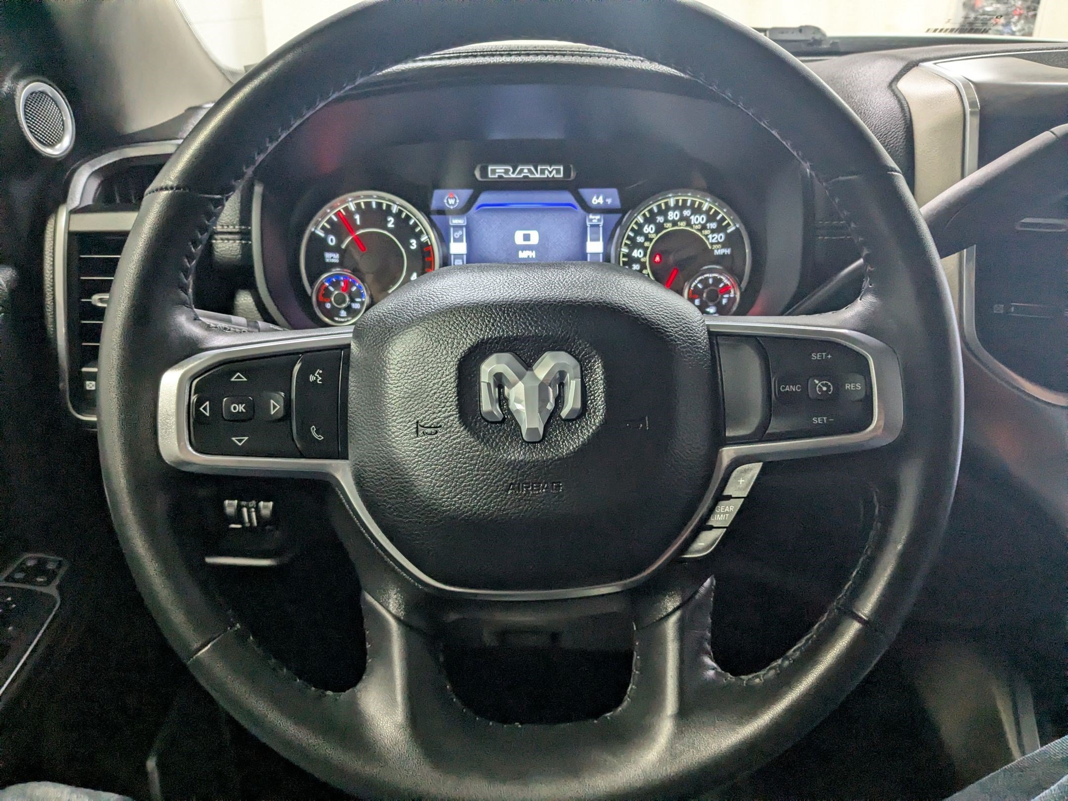 Used 2024 Bright White Clearcoat Ram Laramie image 11