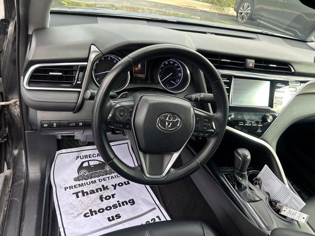 Used 2018 Midnight Black Metallic Toyota SE image 20
