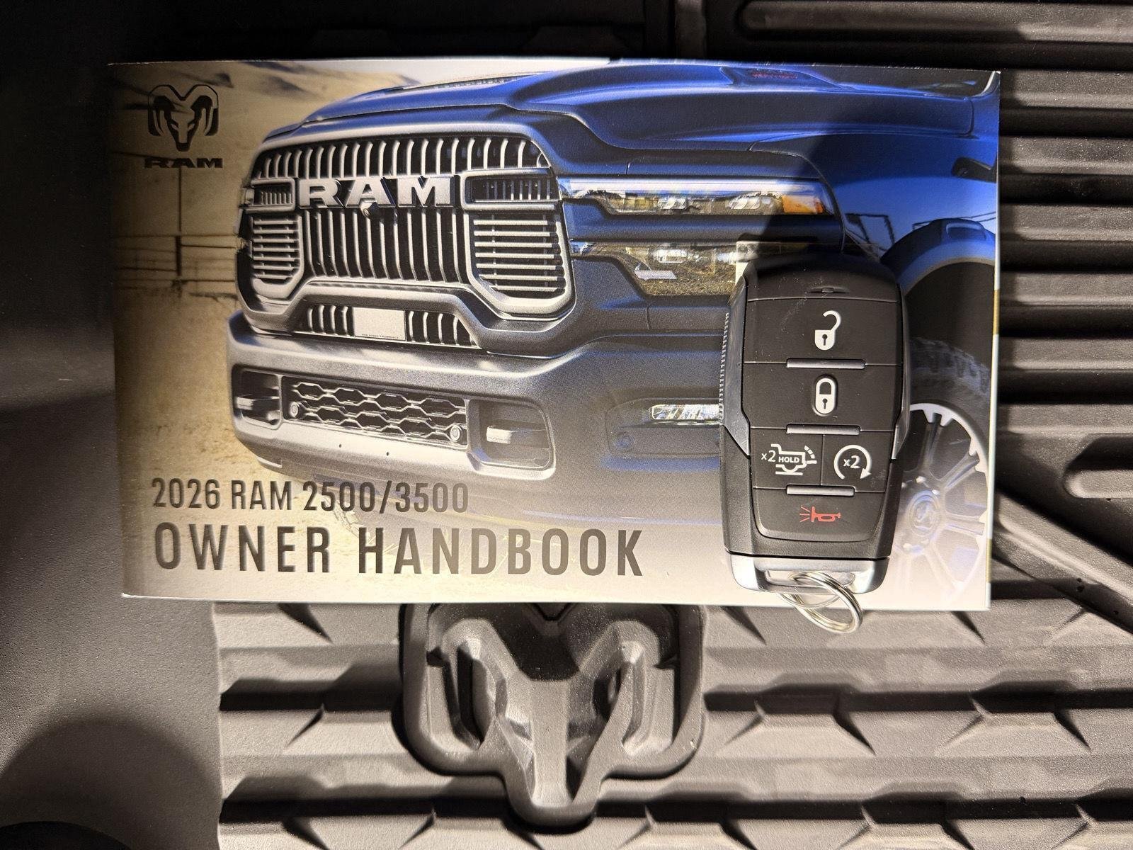 New 2026 Ceramic Gray Clear-Coat Exterior Paint RAM Laramie image 56