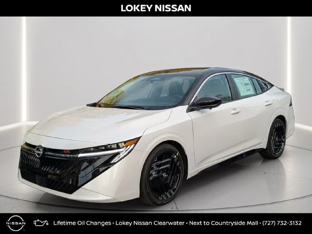 New 2027 Aspen White TriCoat / Super Black Two-tone Nissan SR image 1
