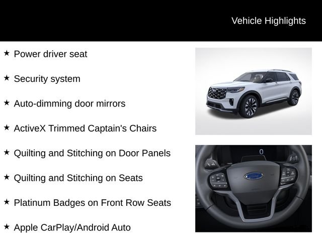 New 2026 Space White Metallic Ford Platinum™ image 14