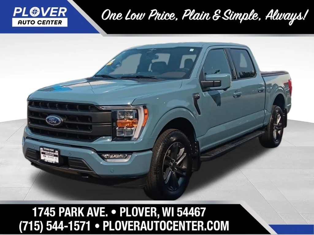 Used 2023 Blue Ford Lariat image 1