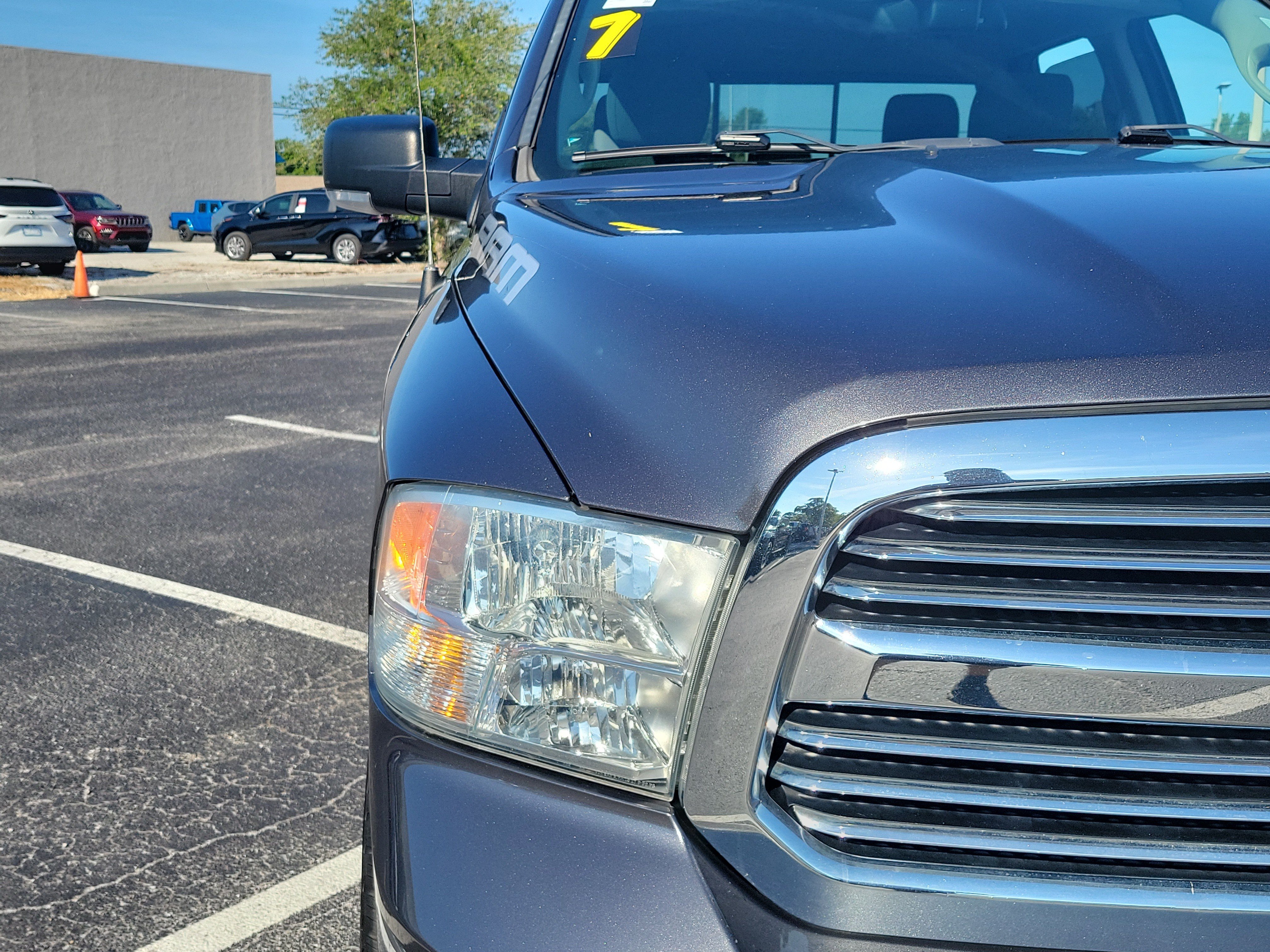 Used 2017 Granite Crystal Metallic Clearcoat Ram Big Horn image 6