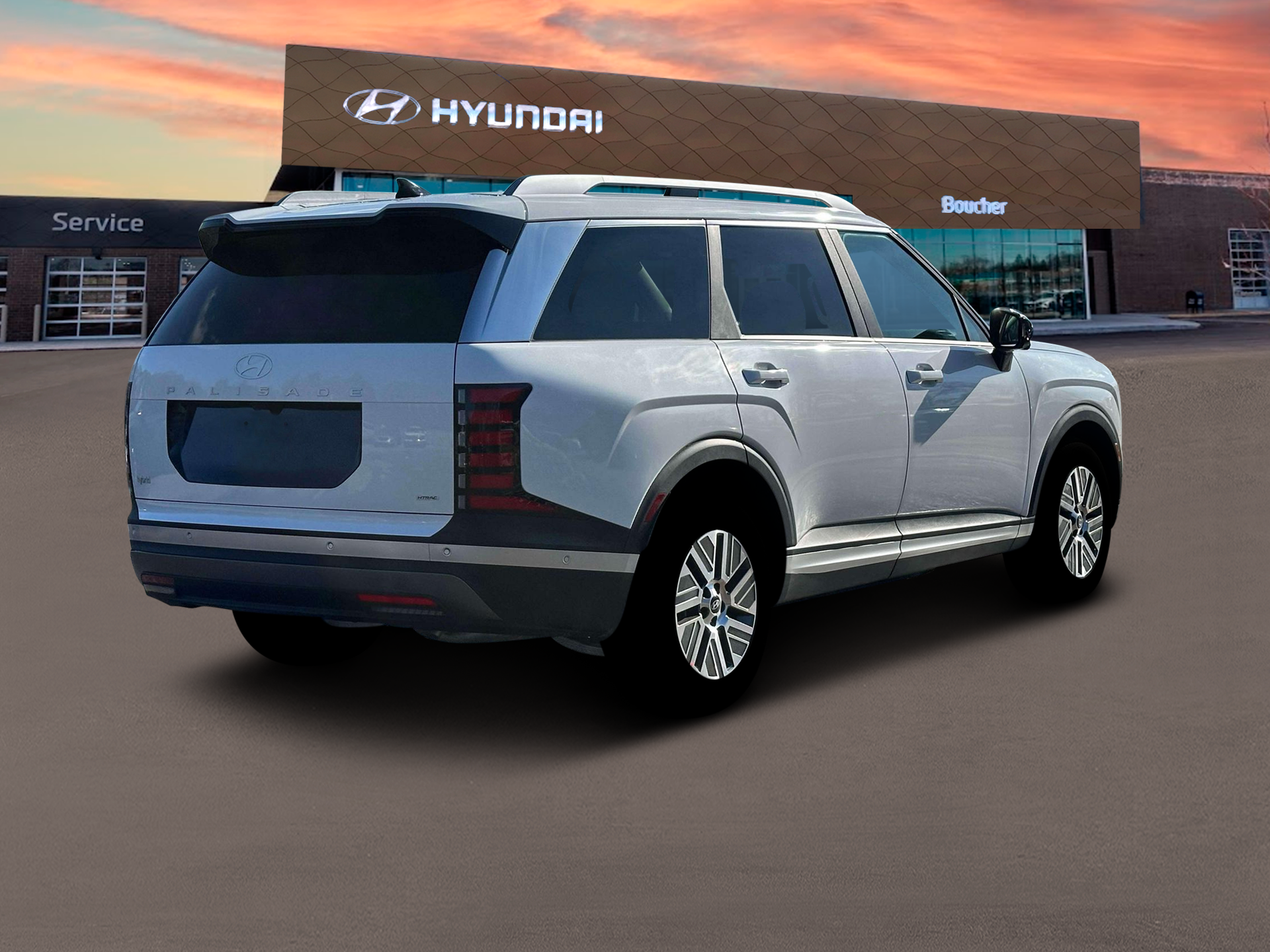 New 2026 Creamy White Pearl Hyundai SEL Premium 7P image 7
