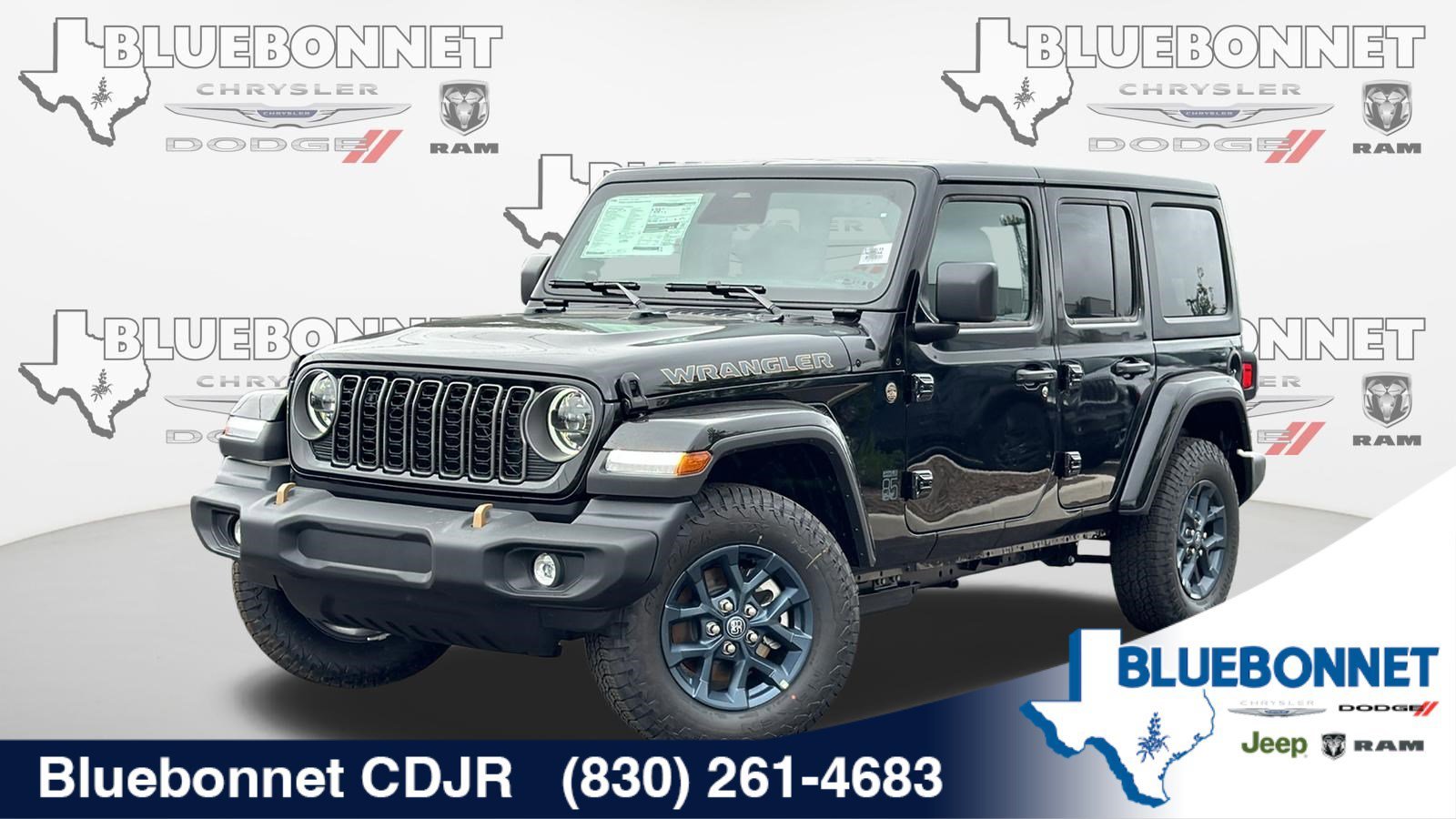 New 2026 Black Clear-Coat Exterior Paint Jeep 85th Anniversary image 1