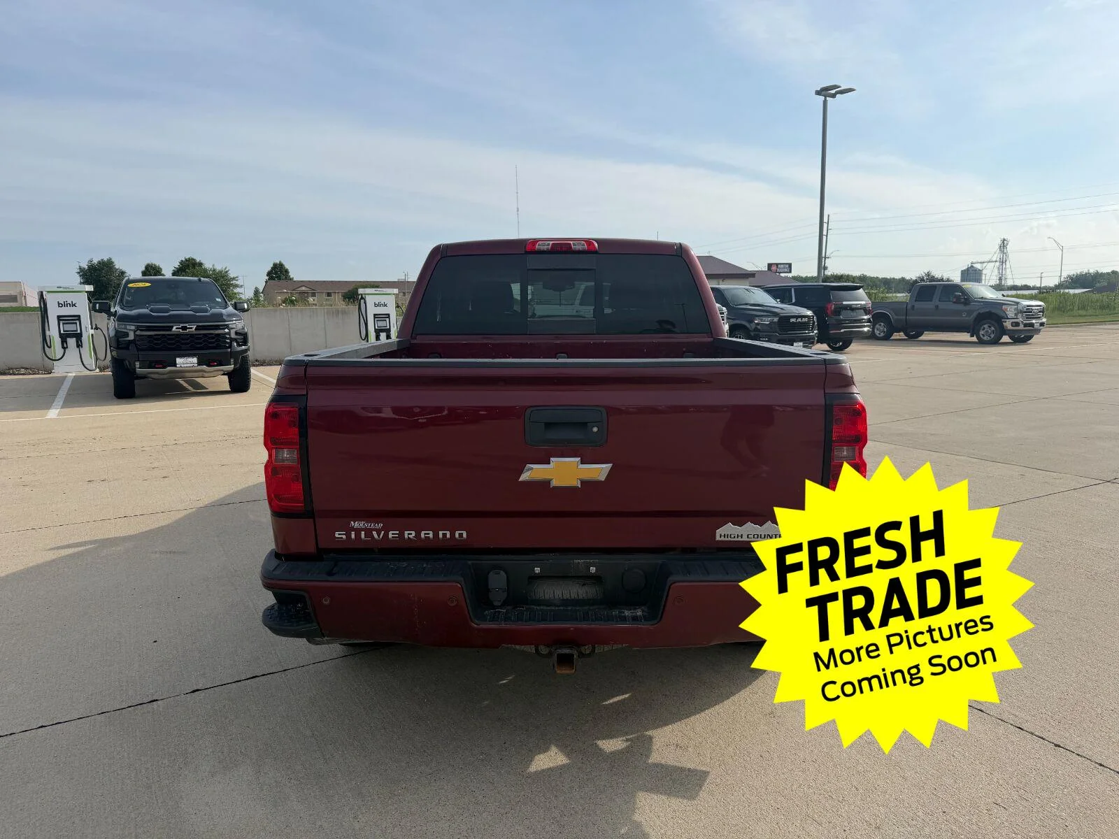 Used 2014 Chevrolet Silverado 1500 High Country with VIN 3GCUKTEC6EG529519 for sale in Charles City, IA