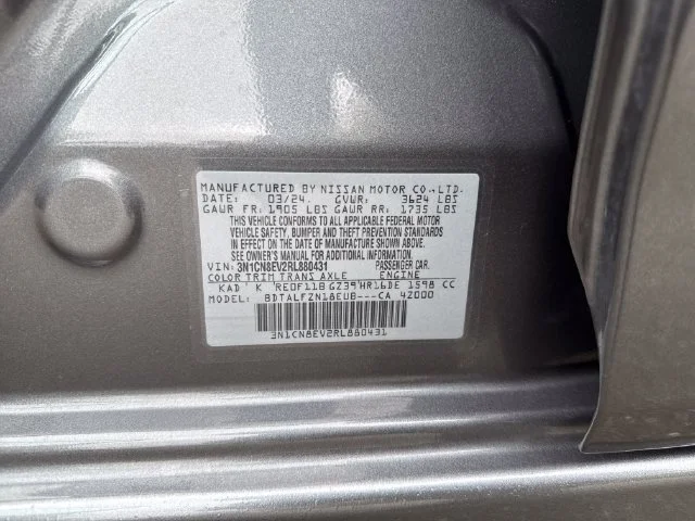 Used 2024 Gun Metallic Nissan 1.6 SV image 16