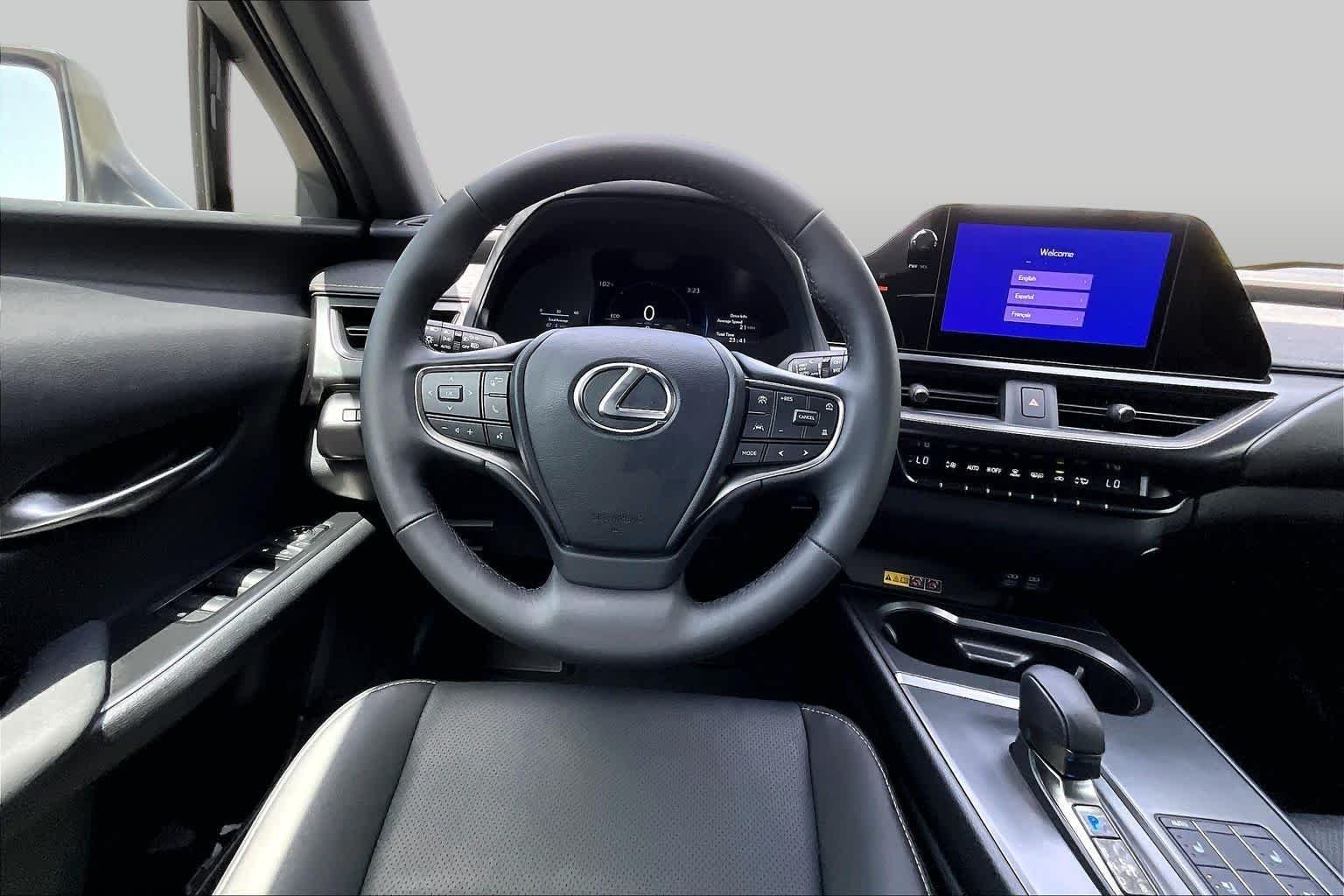 Used 2025 Ultra White with Obsidian Roof Lexus F SPORT Design image 6
