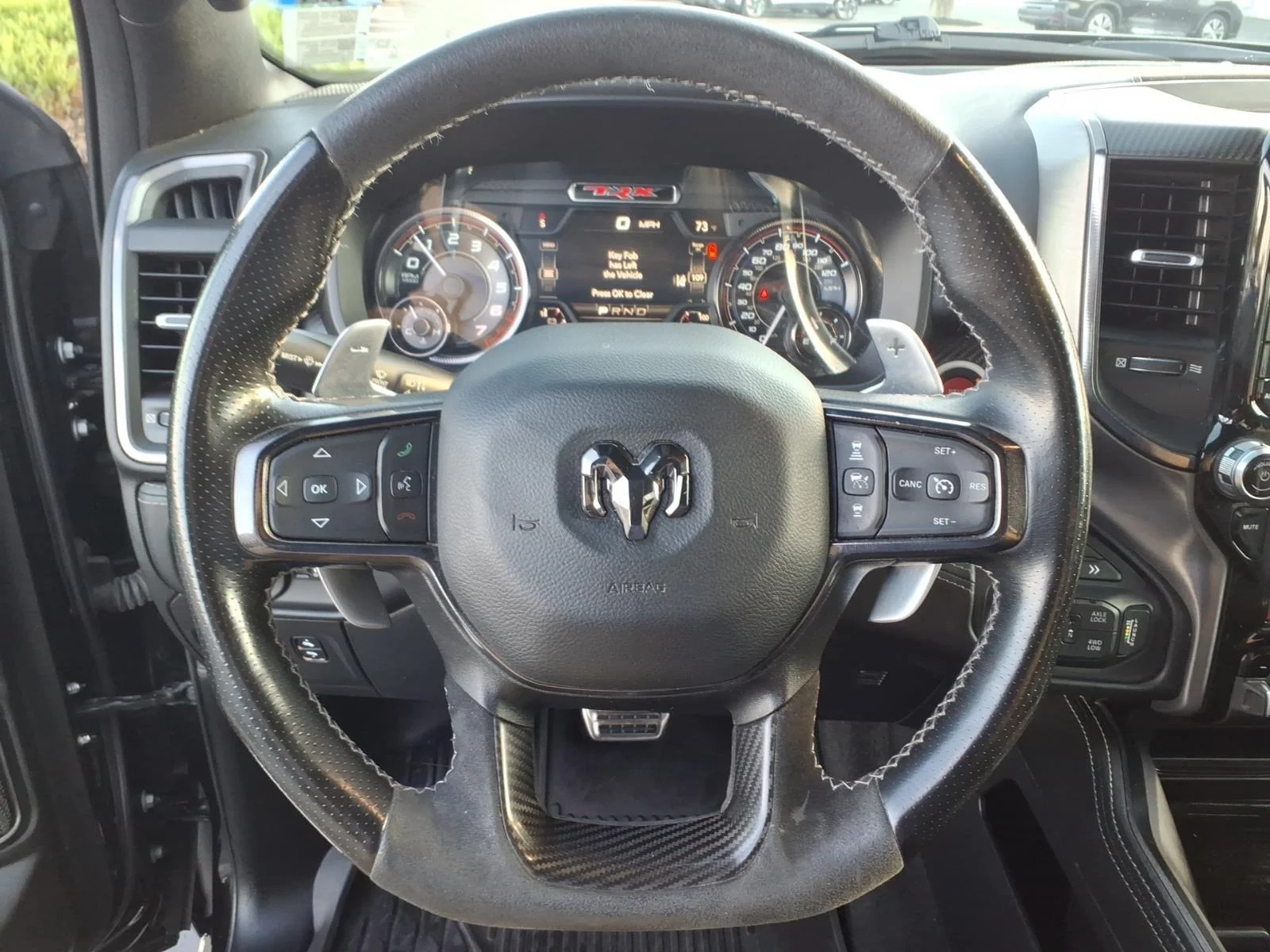 Used 2022 Diamond Black Crystal Pearlcoat Ram TRX image 19