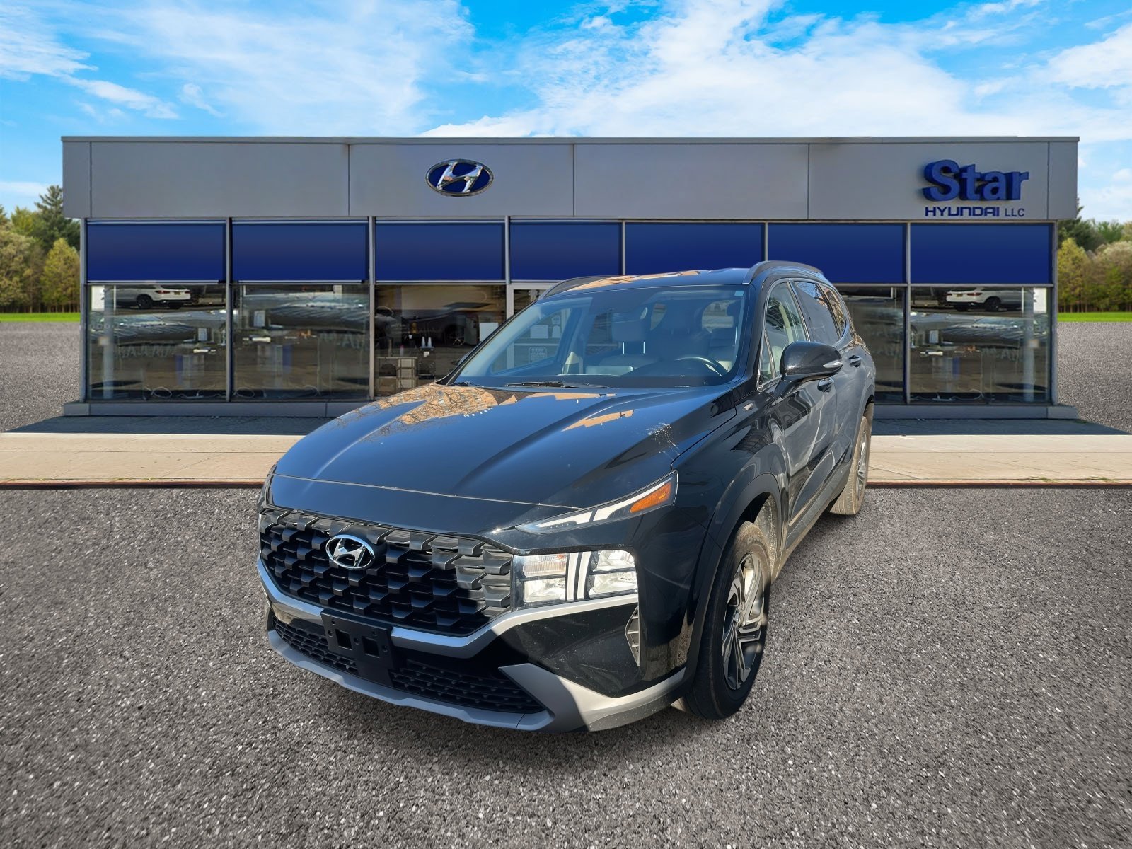 Used 2023 Twilight Black Hyundai SEL image 3