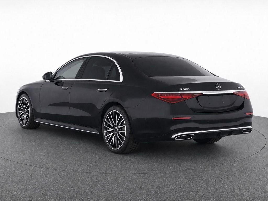 Certified Used 2023 Black Mercedes-Benz S 580 image 3