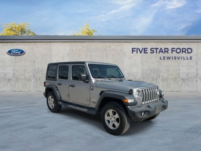 Used 2020 Silver Jeep Unlimited Sport S image 2