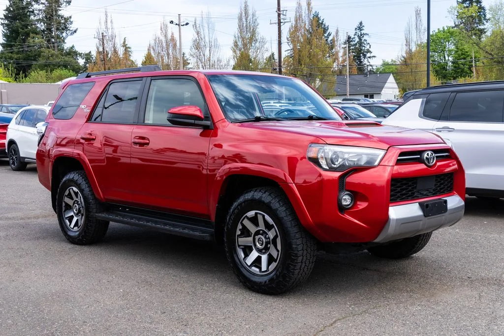 Used 2022 Red Toyota TRD Off-Road image 1